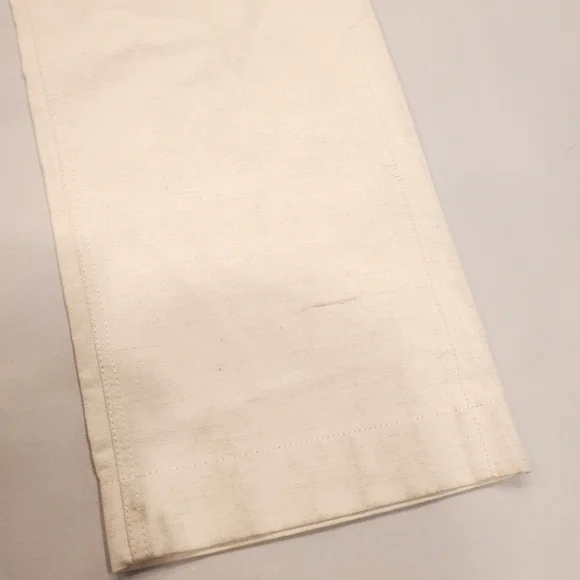 NWT$895 TRE Natalie Ratabesi Missy Two Tone Linen Cotton Trousers Wide Leg Pants - Picture 14 of 16